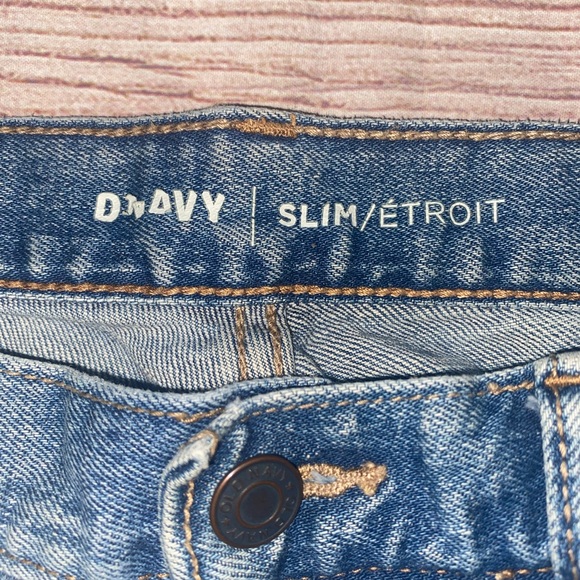 Old Navy 32x30 Slim Fit Blue Jeans Stretch Flex Denim Modern Soft - Picture 7 of 9